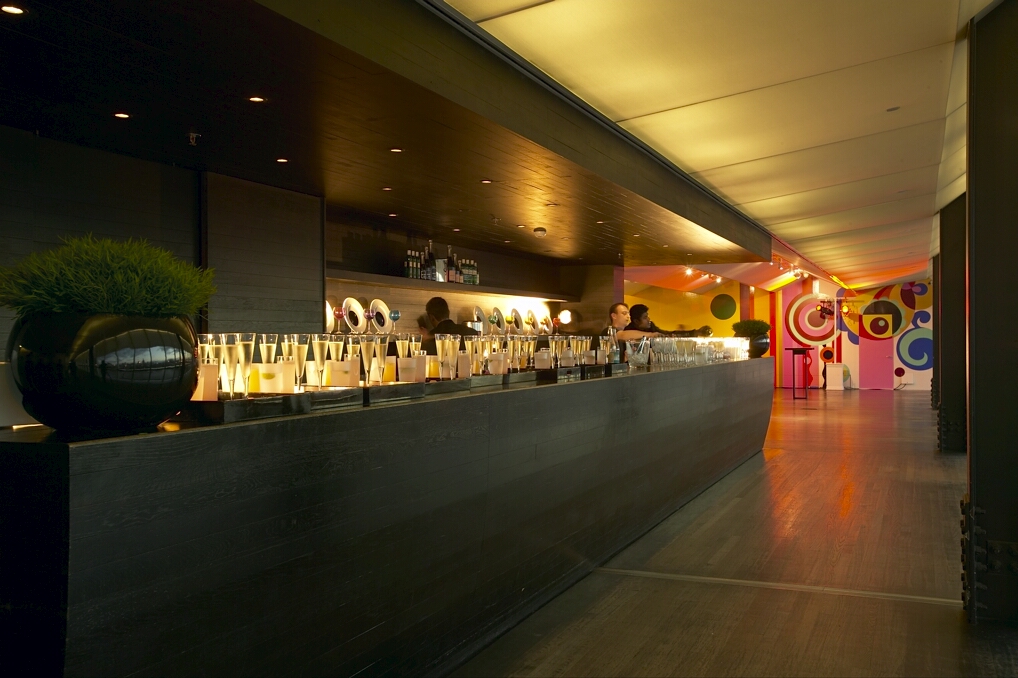 Sleek bar area at Tate Modern, ideal for networking events and receptions.