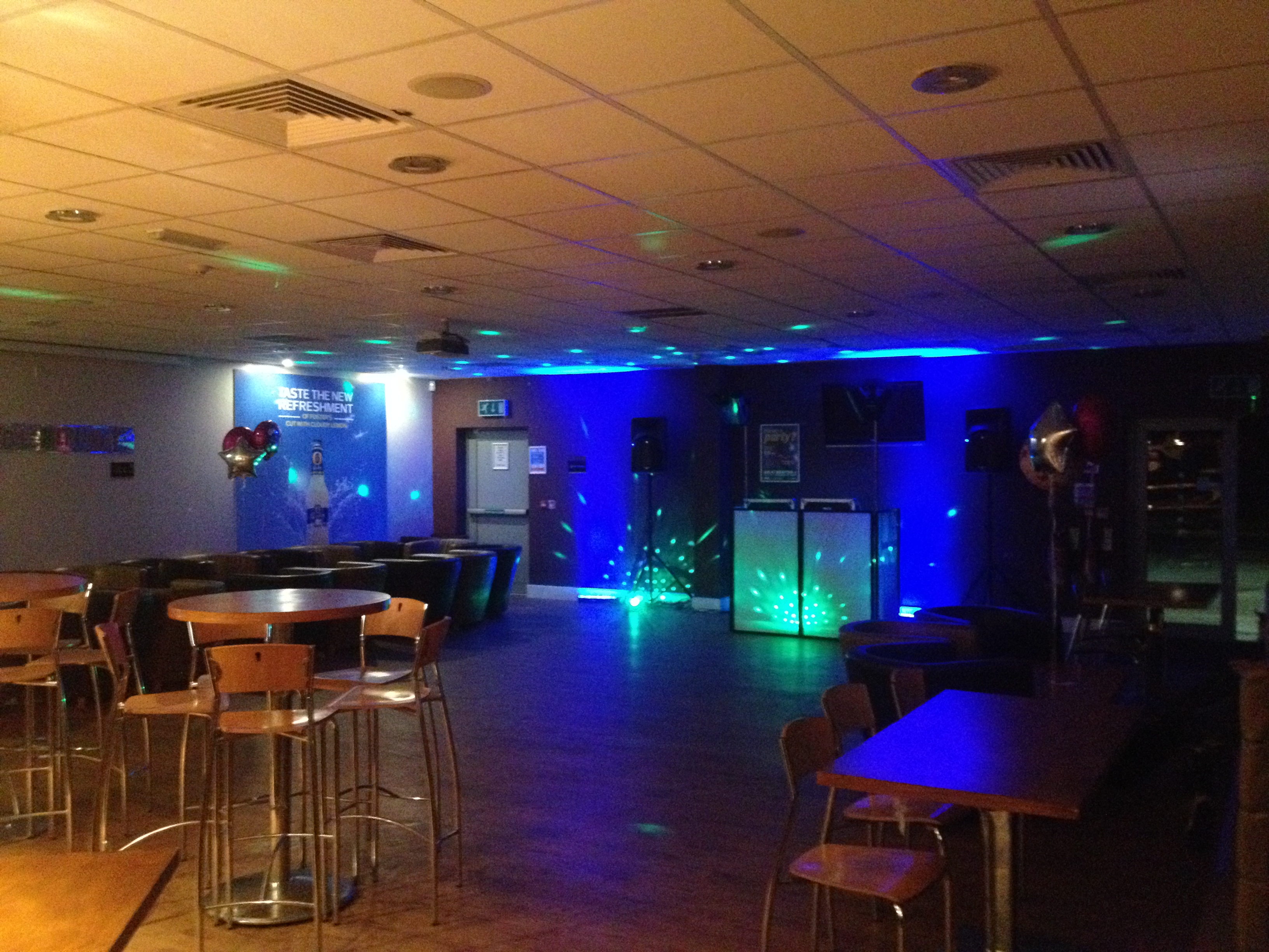 Versatile event space in PlayFootball York, perfect for gatherings and corporate functions.
