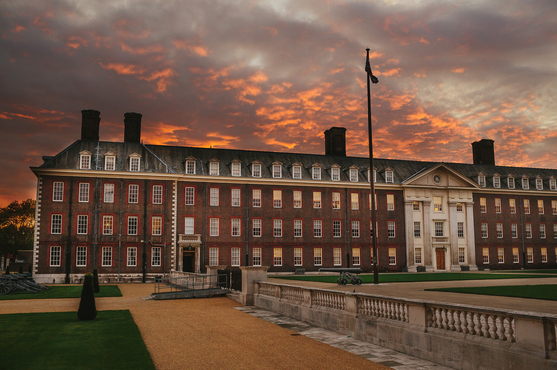 Historic Royal Hospital Chelsea venue with elegant architecture for upscale events.