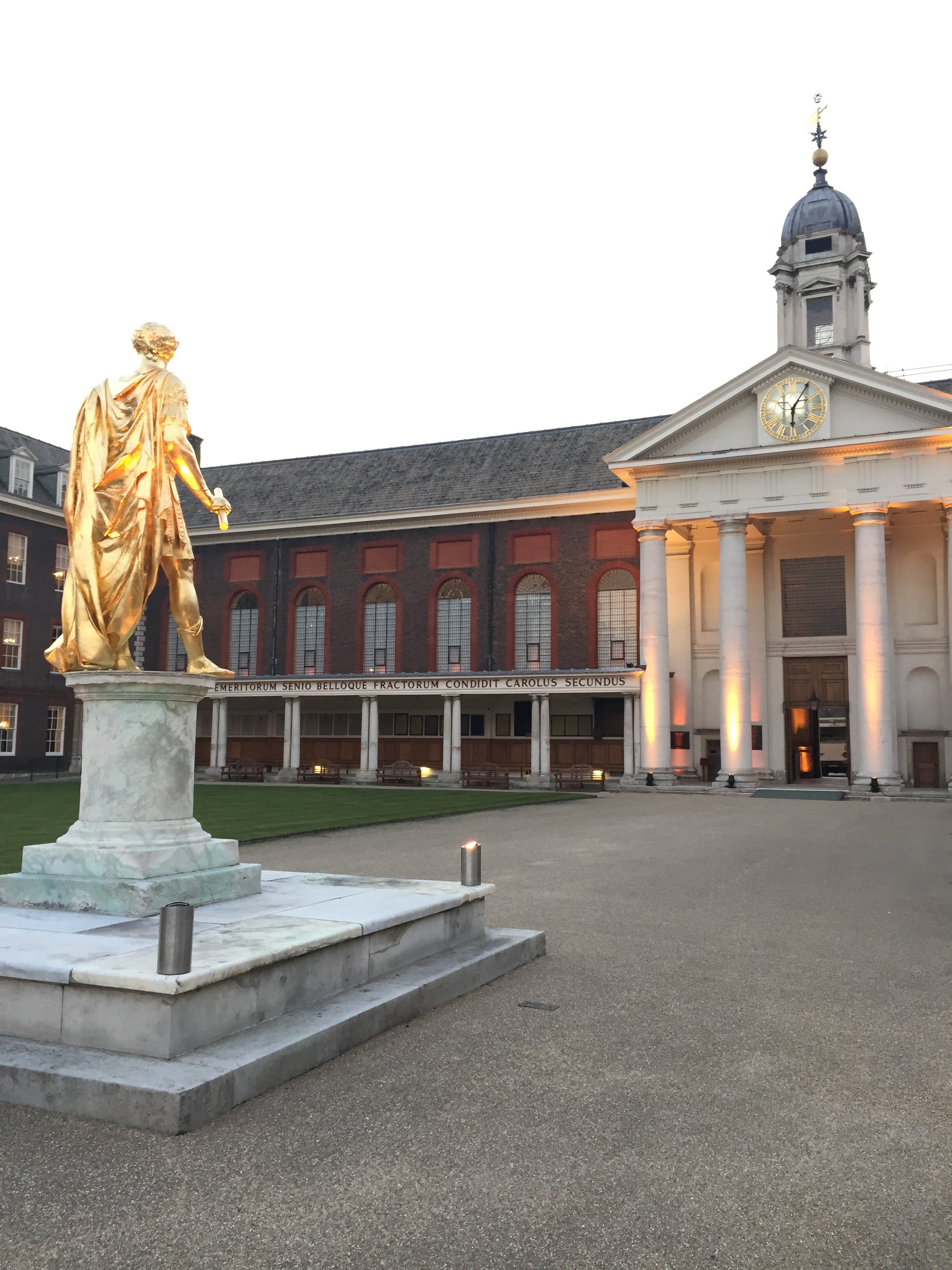 Royal Hospital Chelsea Figure Court, elegant venue for gala dinners and corporate events.