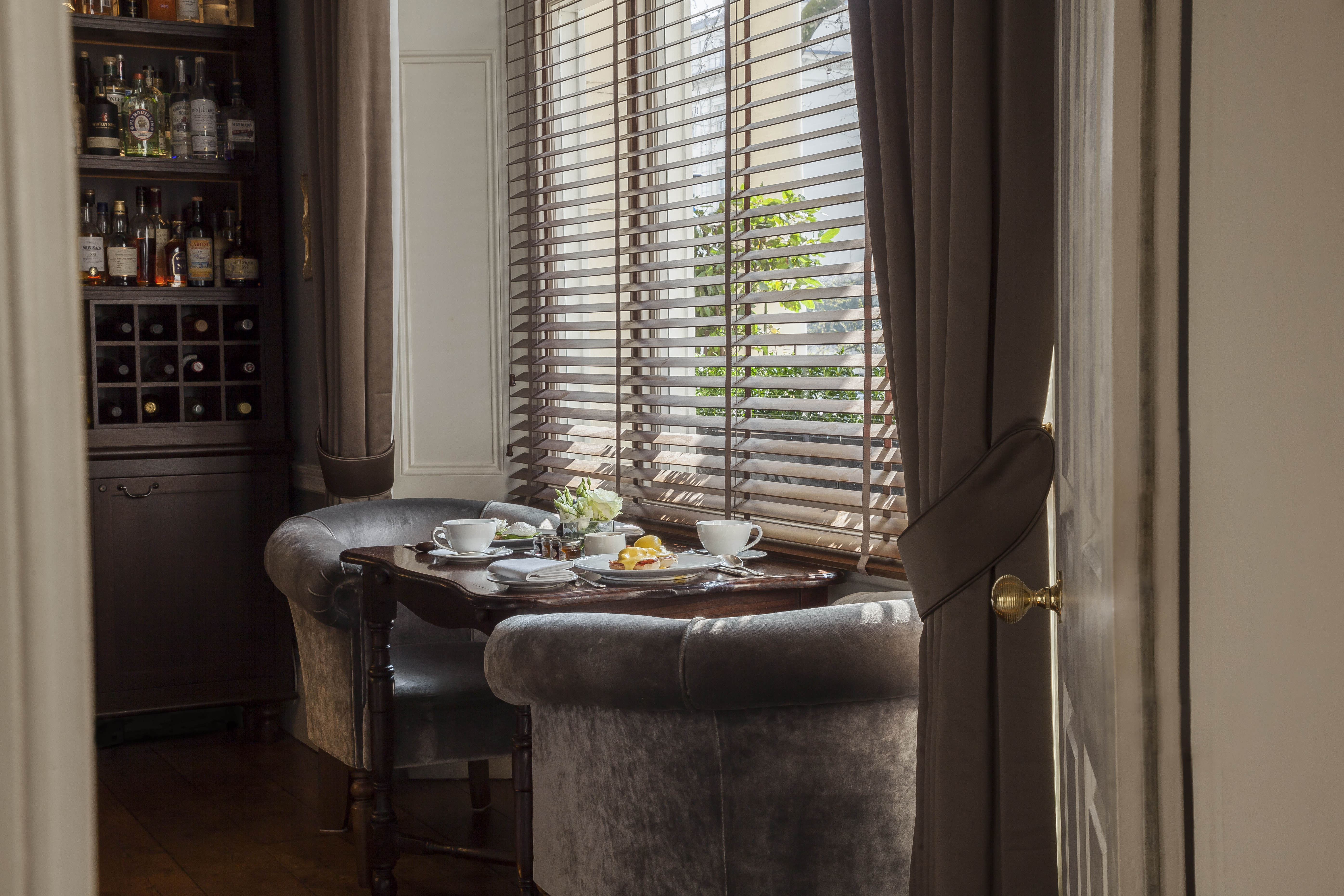 Cozy meeting space at The Hyde Restaurant & Bar, perfect for intimate gatherings and events.