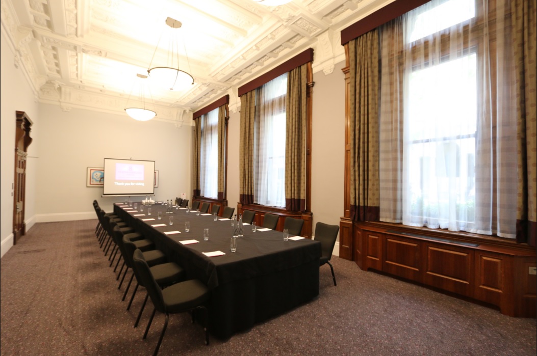 Meeting room at The Grand, Trafalgar Square, ideal for corporate events and presentations.