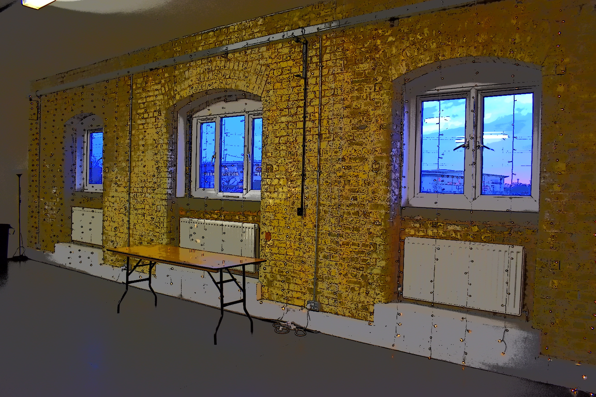 Fishing Smack Studio: industrial-chic event space with natural light for meetings and workshops.