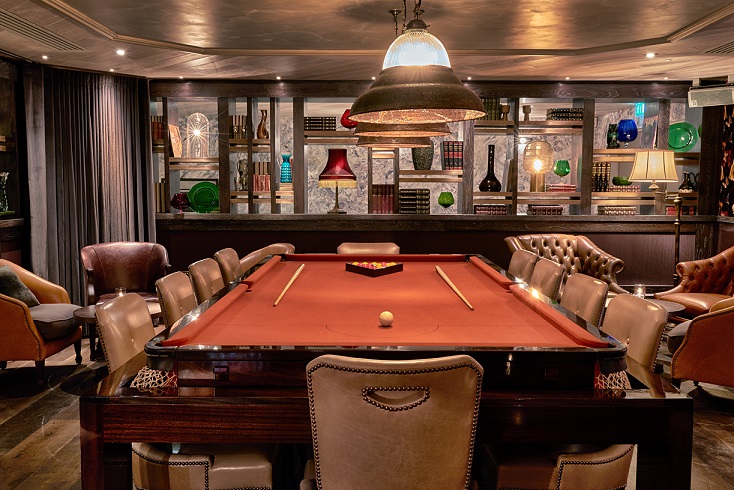 Stylish Playroom at 100 Wardour Street, perfect for networking and casual gatherings.