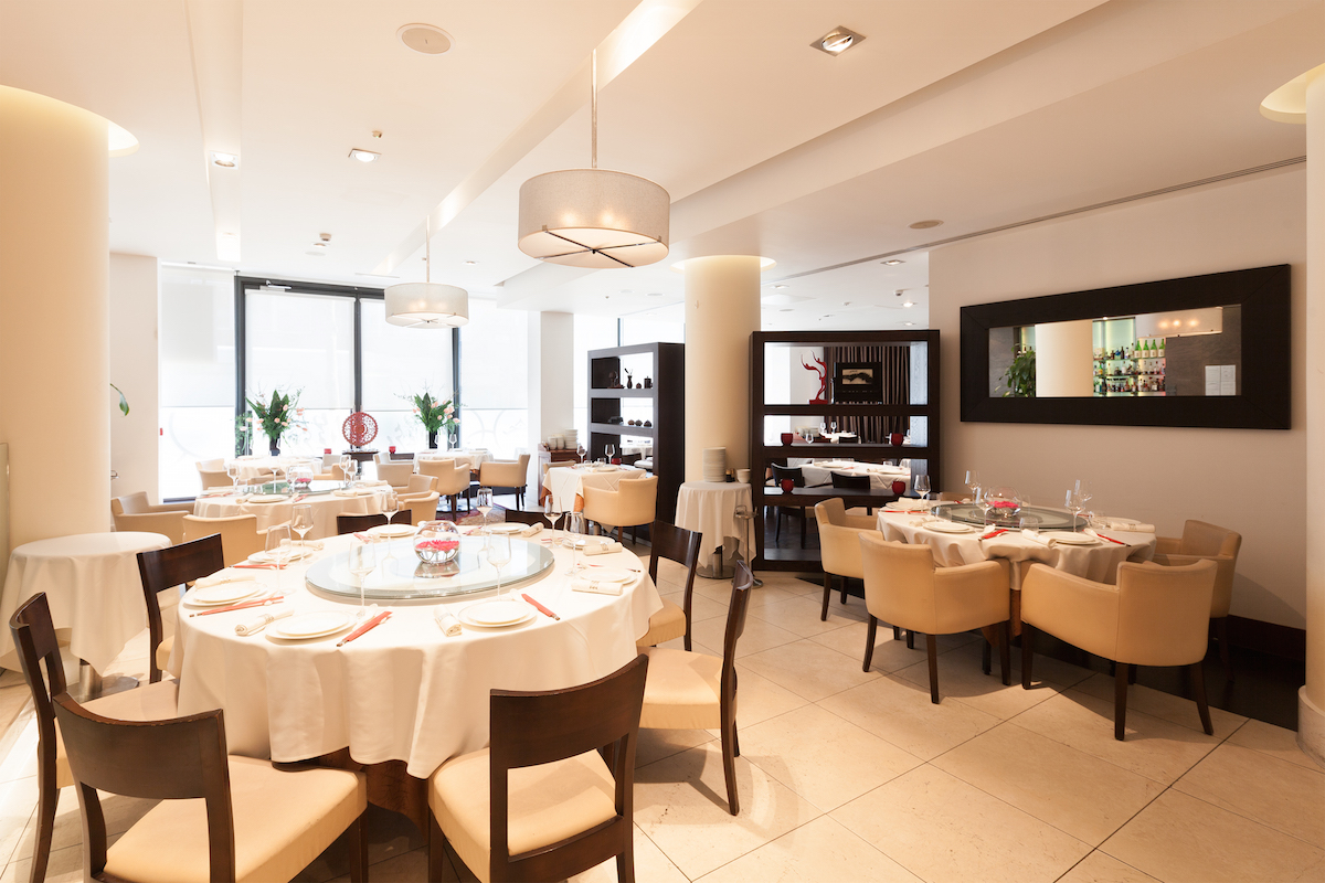 Private Dining Room 2 at Bright Courtyard Club, elegant space for corporate events.