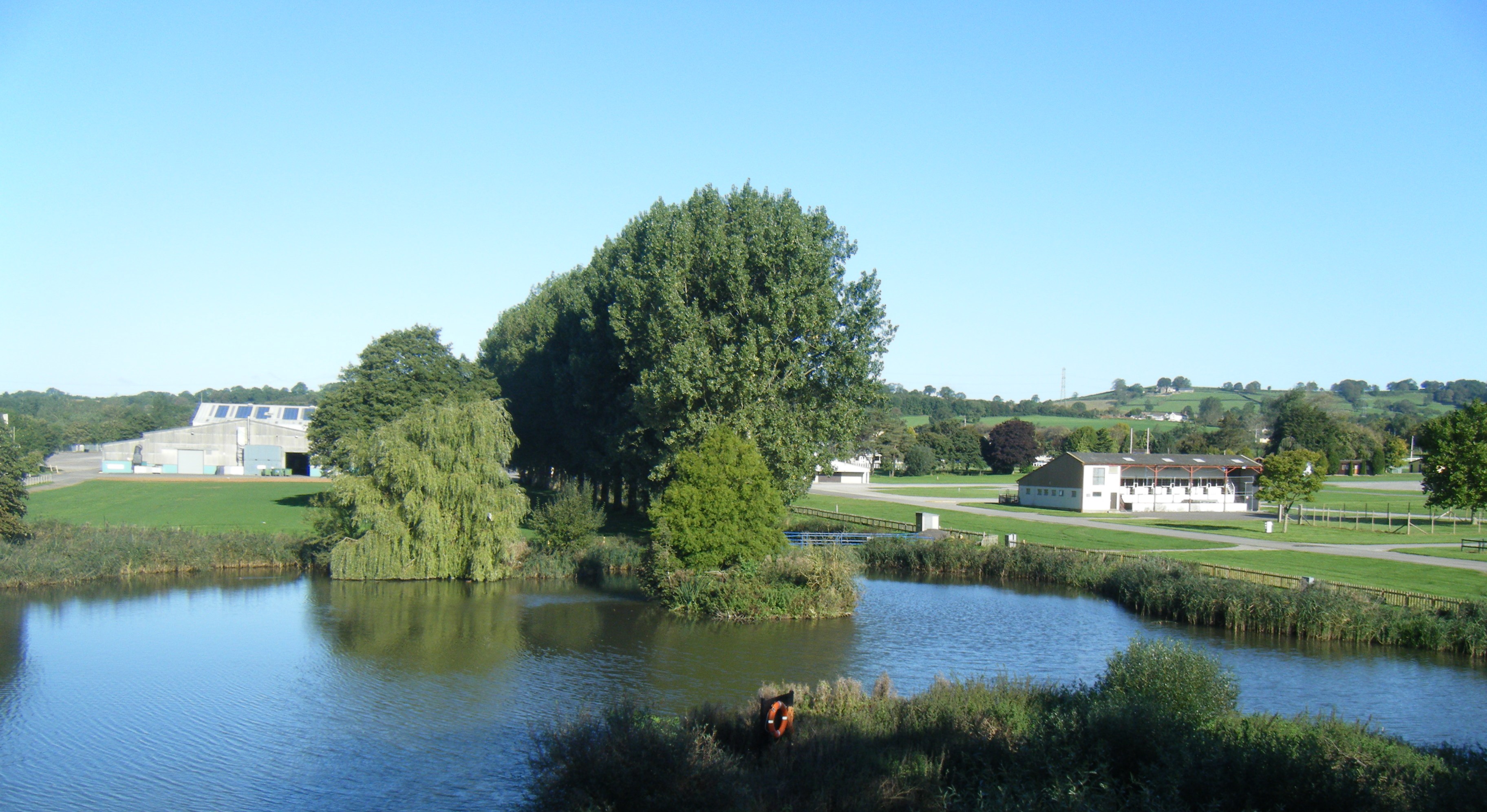 Outdoor venue at Bath & West Showground for corporate retreats and team-building events.