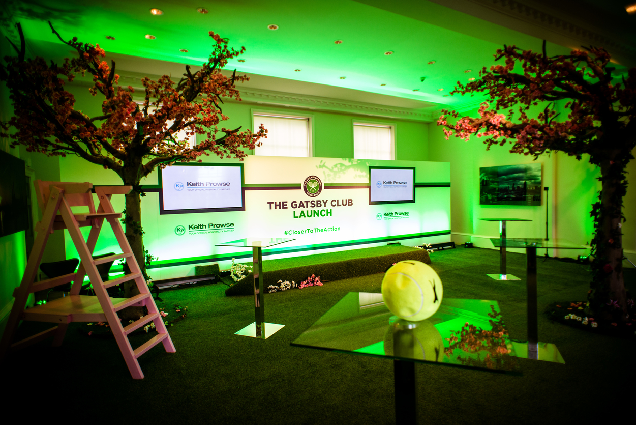 The Portico Rooms at Somerset House, vibrant event space for "The Gatsby Club" launch.