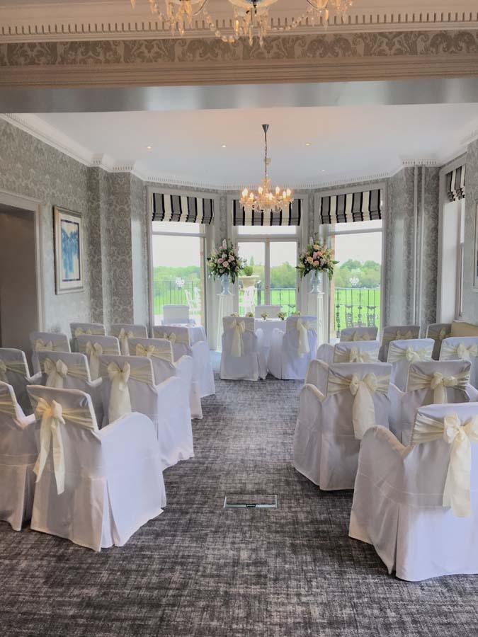 Elegant River Room at The Petersham Hotel, ideal for weddings and intimate events.