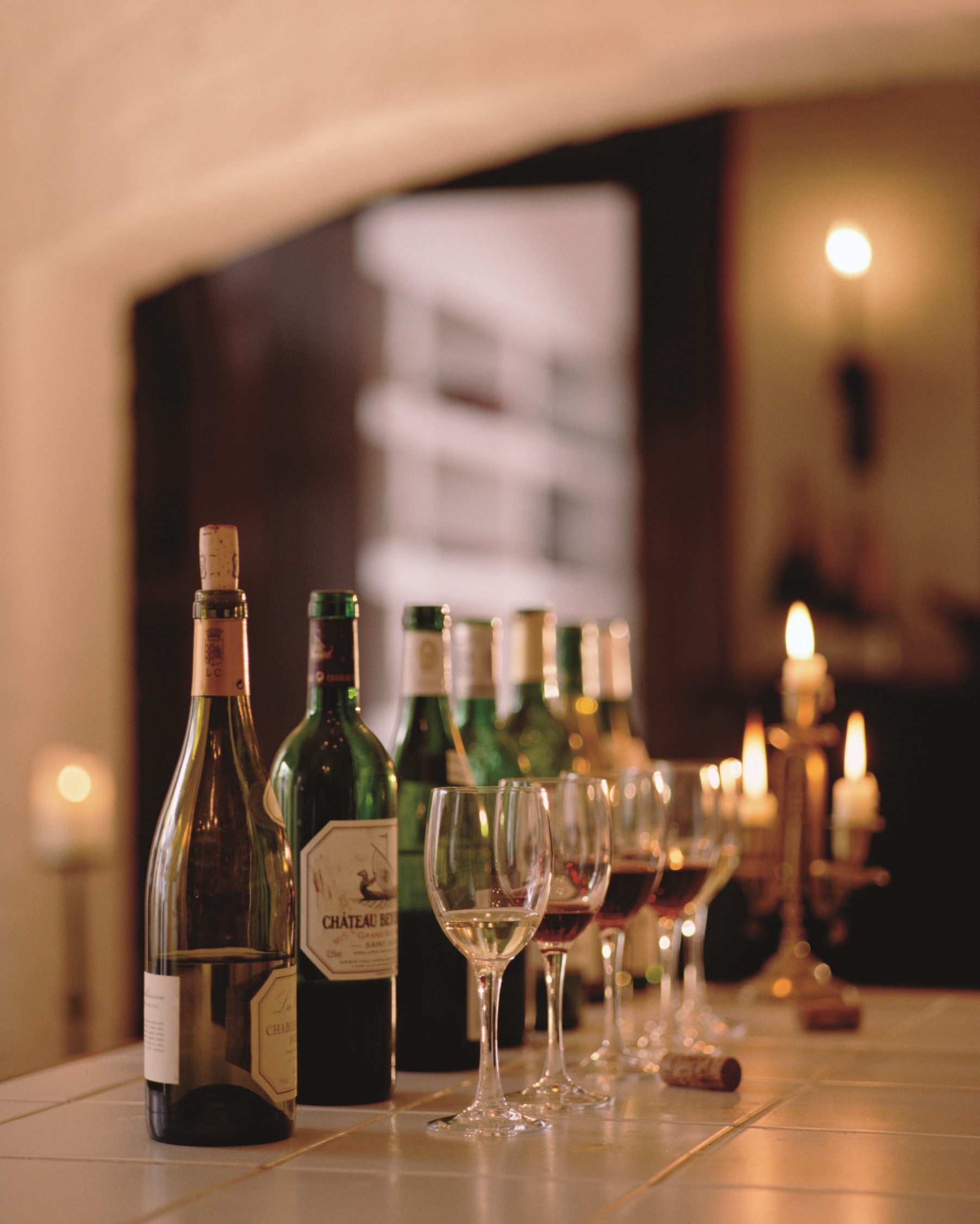 Elegant wine setup at The Cellars, perfect for networking events and gala dinners.