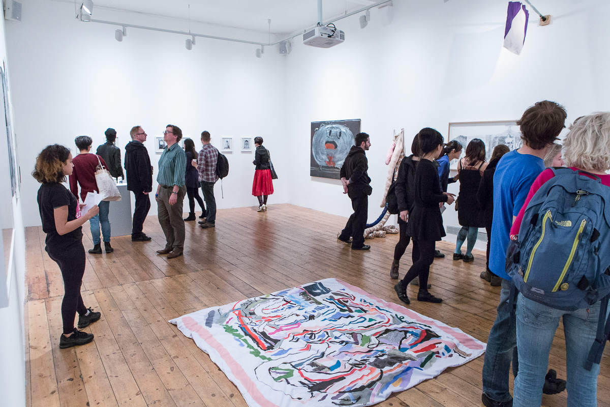 Nunnery Gallery: vibrant art space with wooden flooring for networking events and workshops.