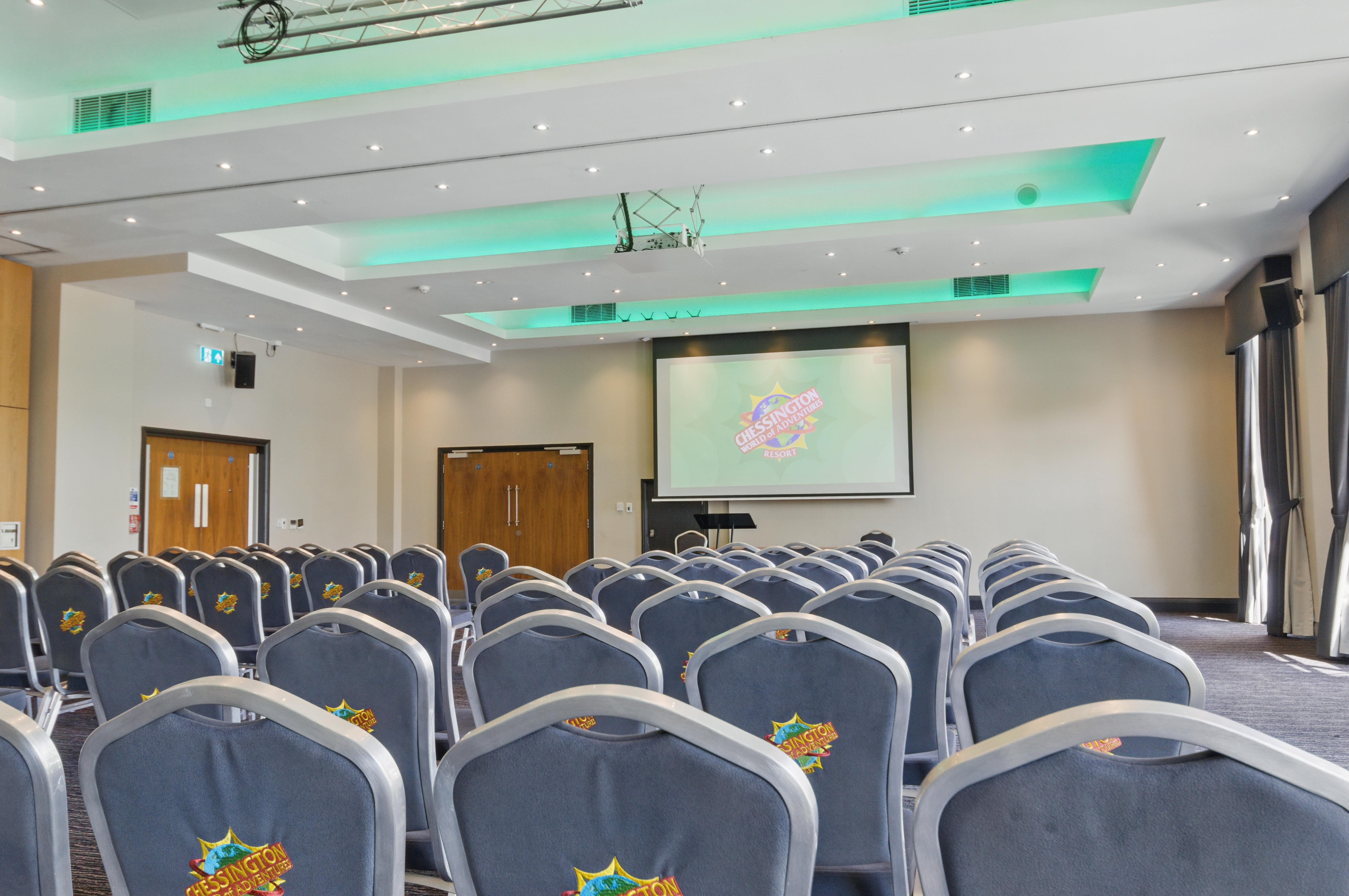 Serengeti Suite meeting room with elegant chairs, perfect for conferences and workshops.