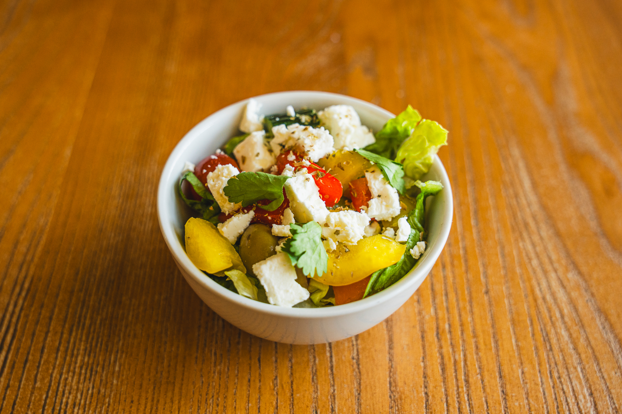 Vibrant salad in Serengeti Suite, ideal for healthy event catering at Chessington Resort.