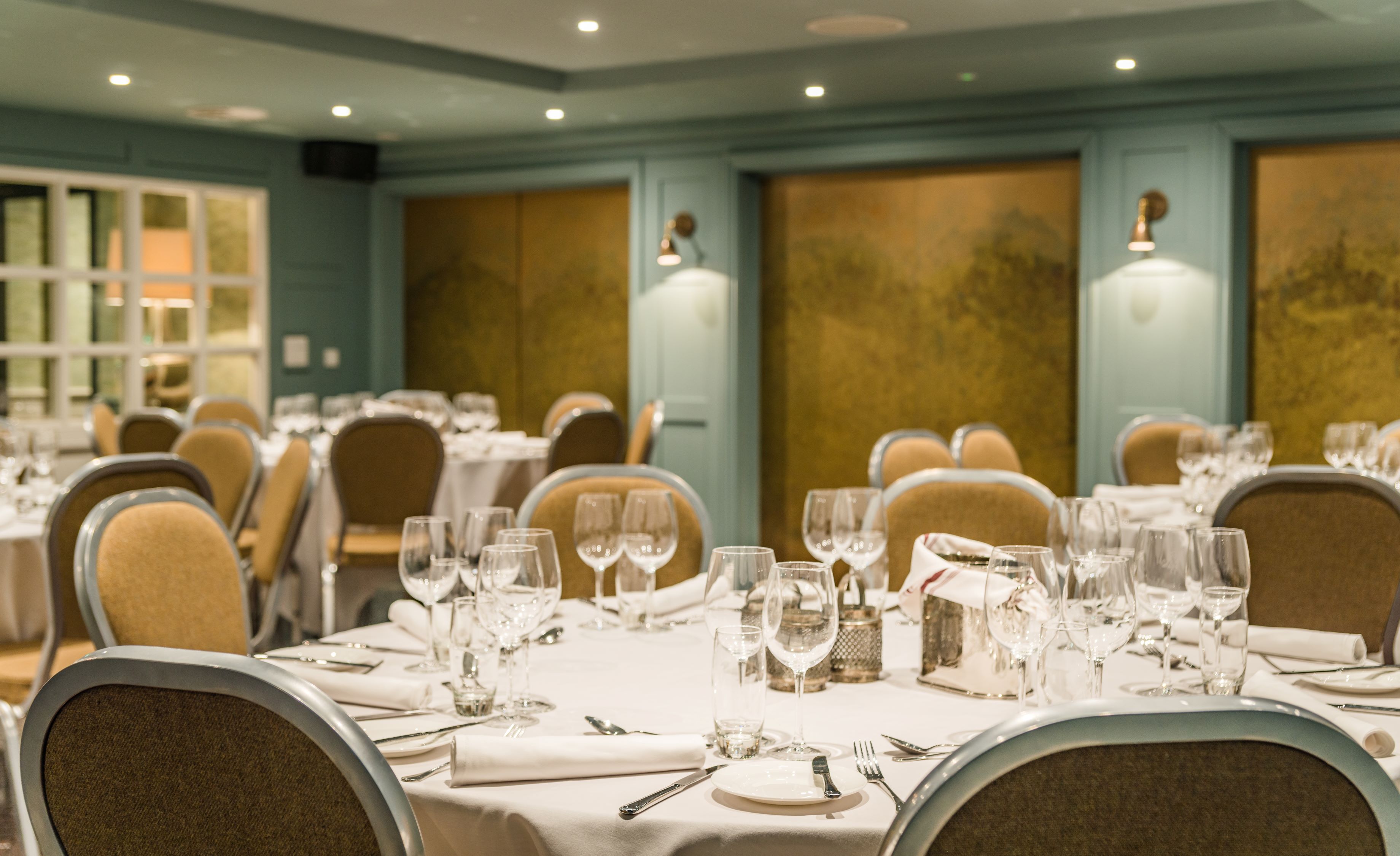 Elegant dining room at King Street Townhouse, perfect for corporate events and gatherings.