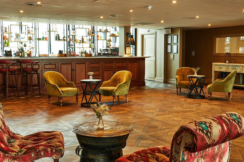 Stylish lounge at King Street Townhouse, ideal for networking events and casual meetings.