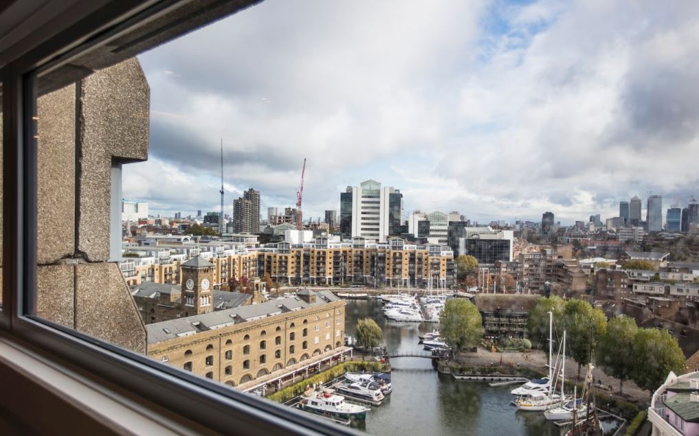Resolution Suite at The Tower Hotel with urban skyline view, perfect for meetings and events.