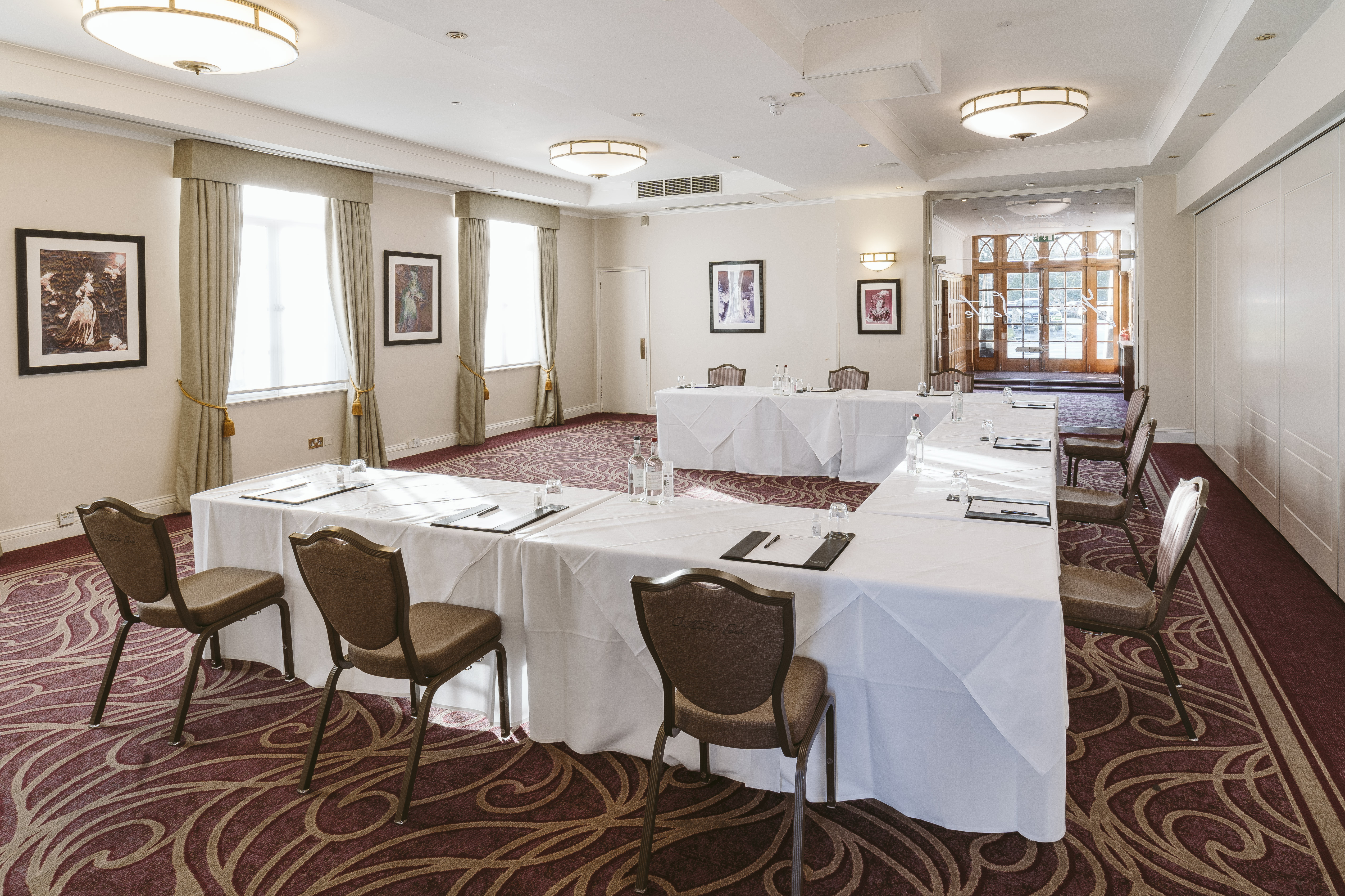 York Suite meeting room at Oatlands Park Hotel, ideal for workshops and strategy sessions.