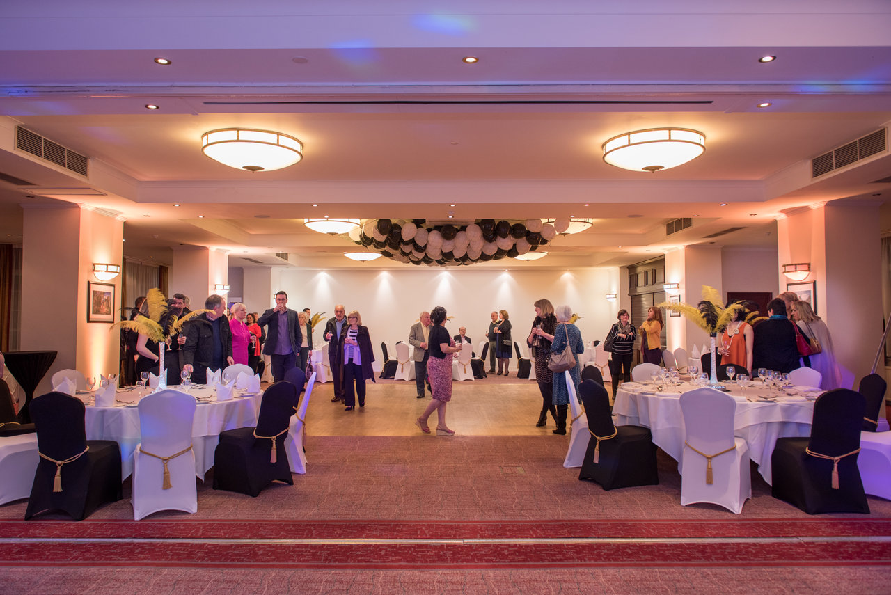York Suite at Oatlands Park Hotel, elegant event space for corporate gatherings and celebrations.