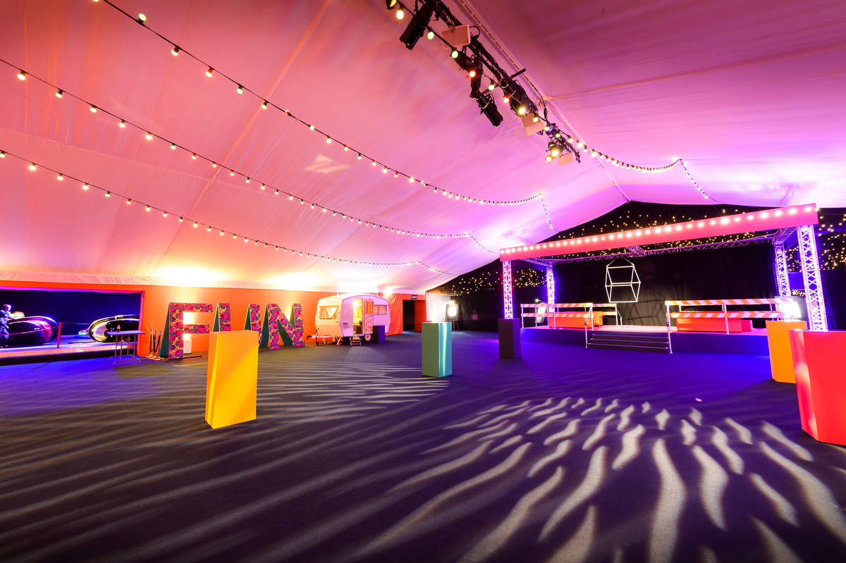 Vibrant event space at The Artillery Garden, ideal for networking and social gatherings.