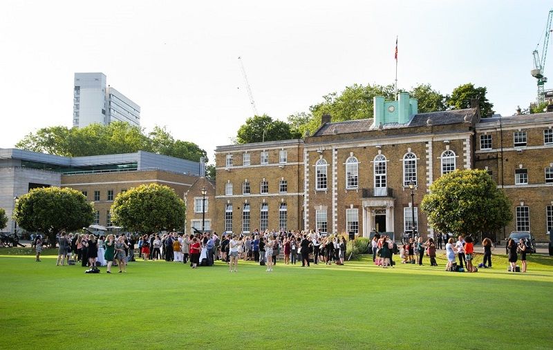 Artillery Garden at The HAC: elegant venue for outdoor receptions and celebrations.