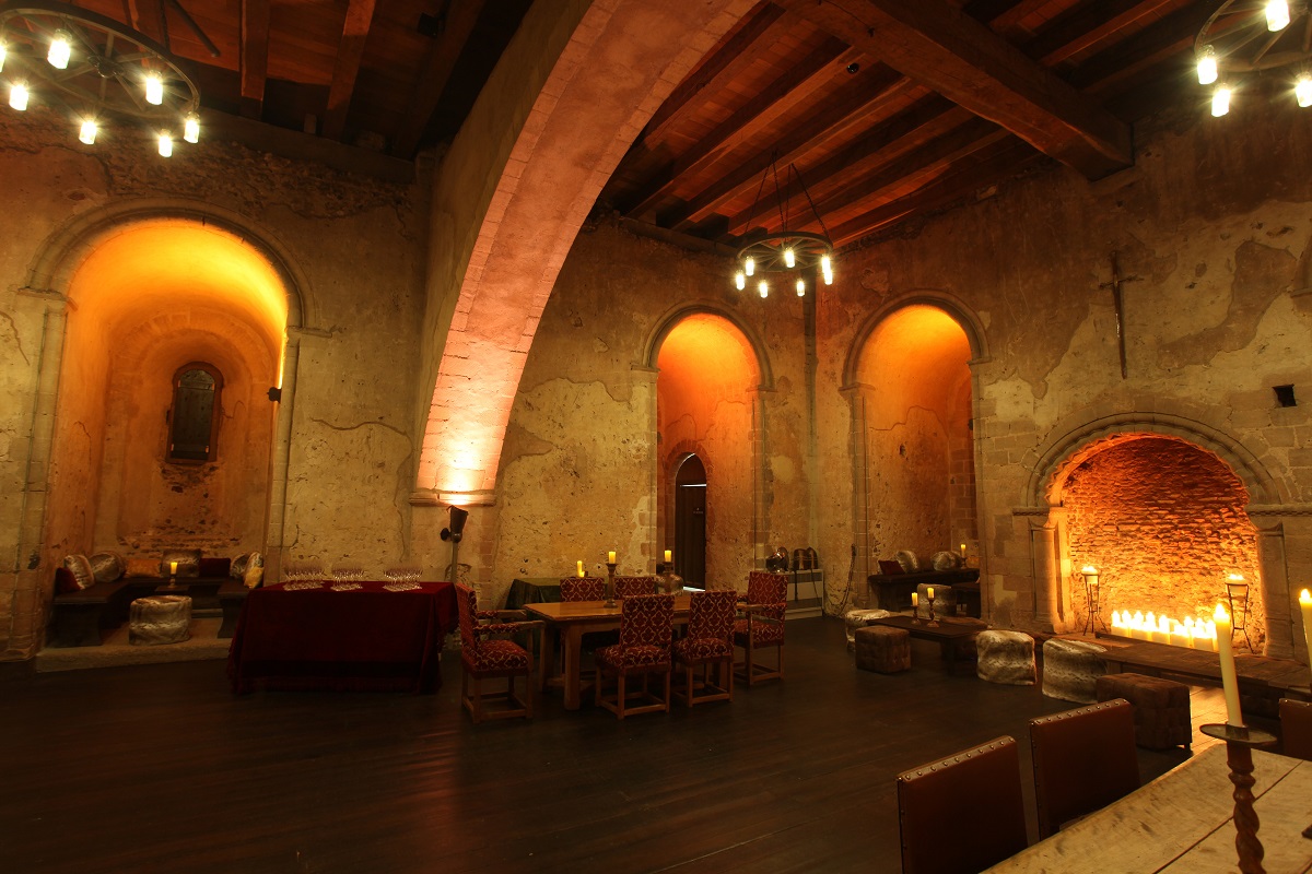Garrison Floor at Hedingham Castle, rustic venue for intimate gatherings and events.