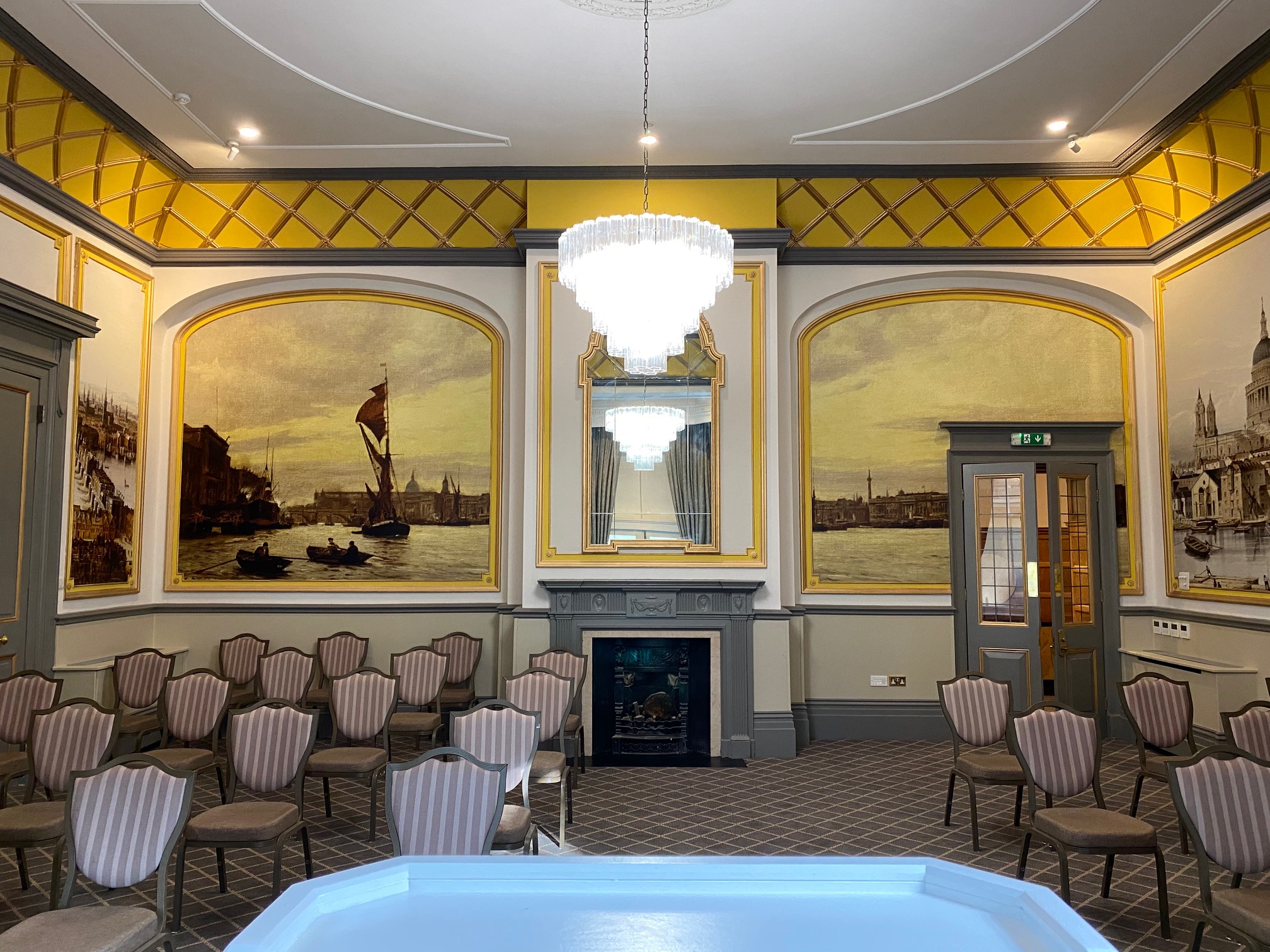 Elegant meeting room at Oatlands Park Hotel, perfect for corporate events and workshops.