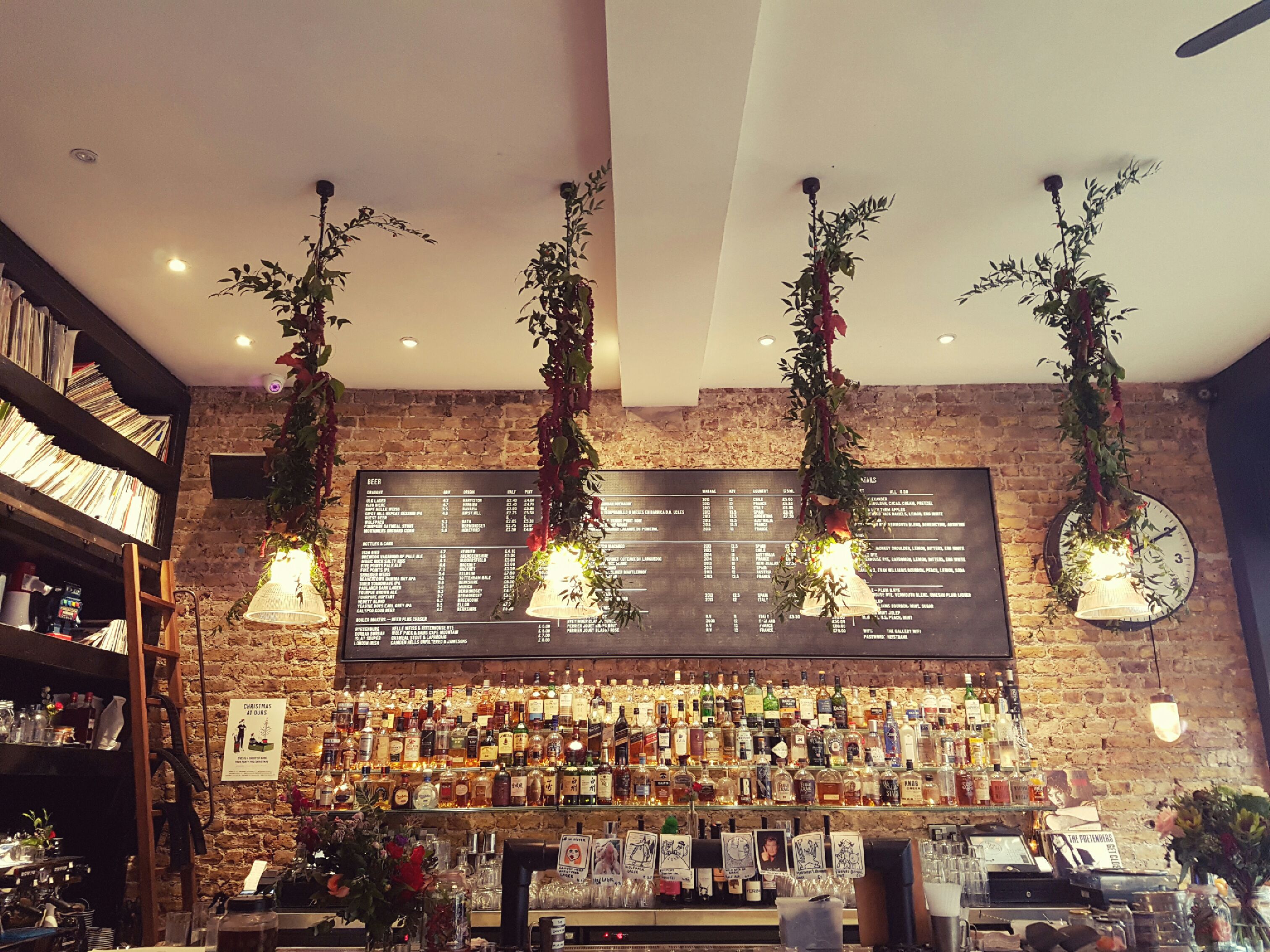 Stylish rustic venue with exposed brick, perfect for networking events and gatherings.