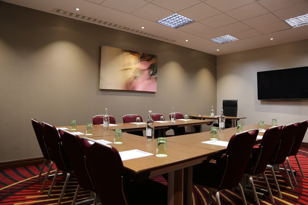 Executive Boardroom 1-3 at Holiday Inn Kensington - corporate meetings, ergonomic setup.