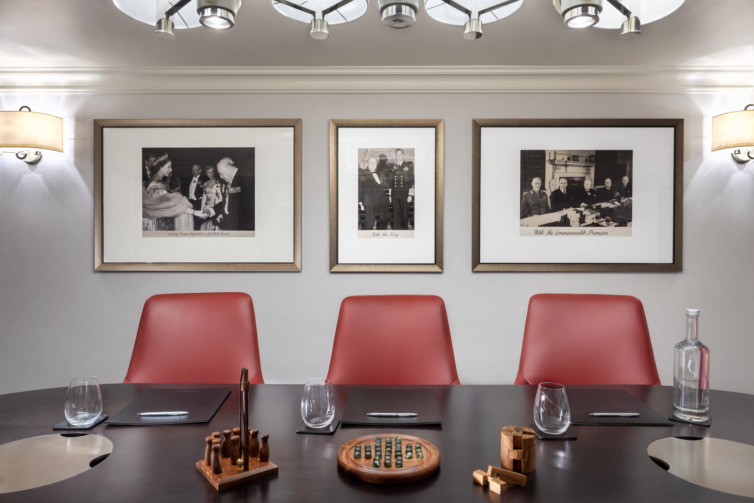 Boardroom 1 at Hyatt Regency London, modern decor for professional meetings and events.