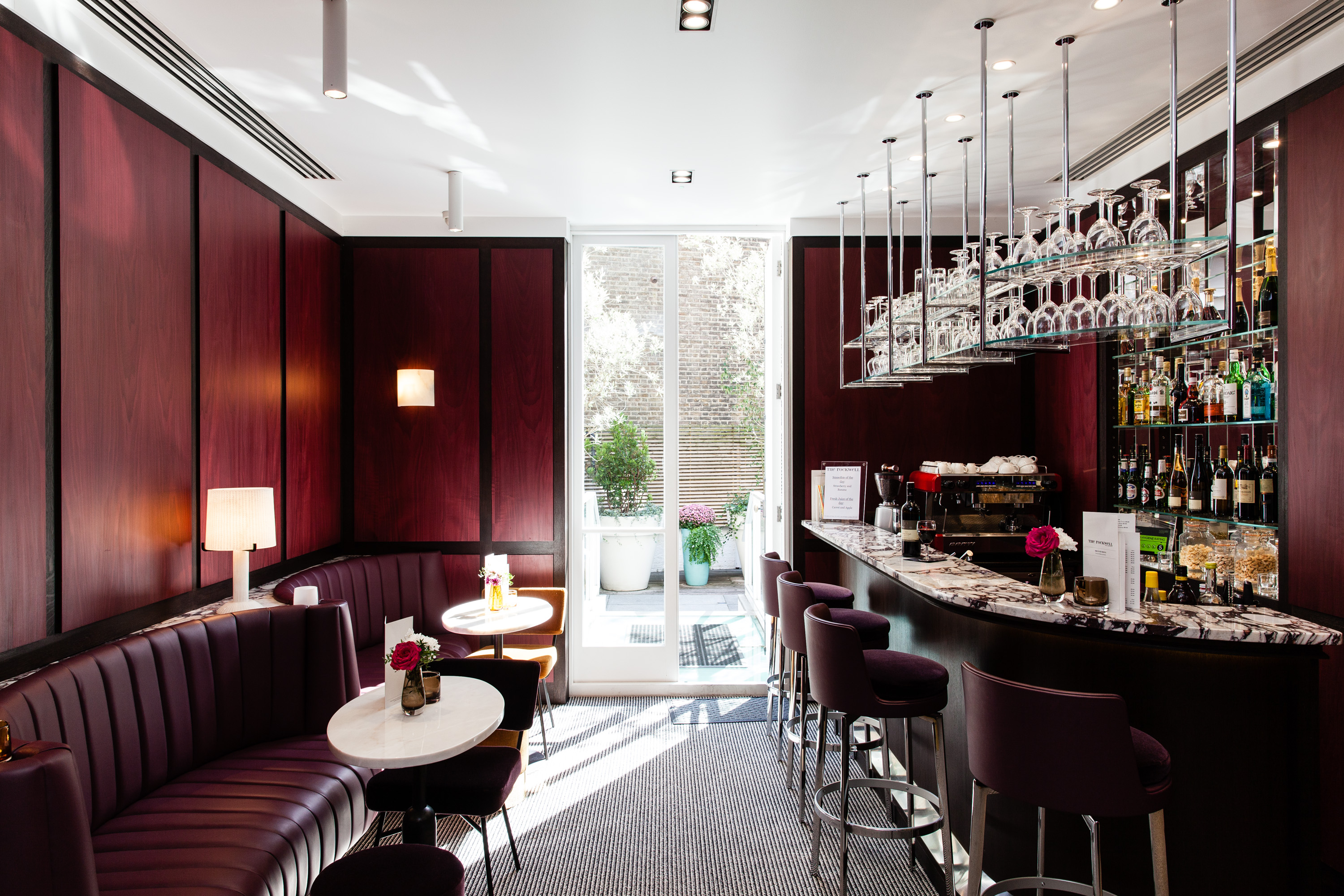 Stylish Meeting Room bar with elegant decor for networking events and gatherings.