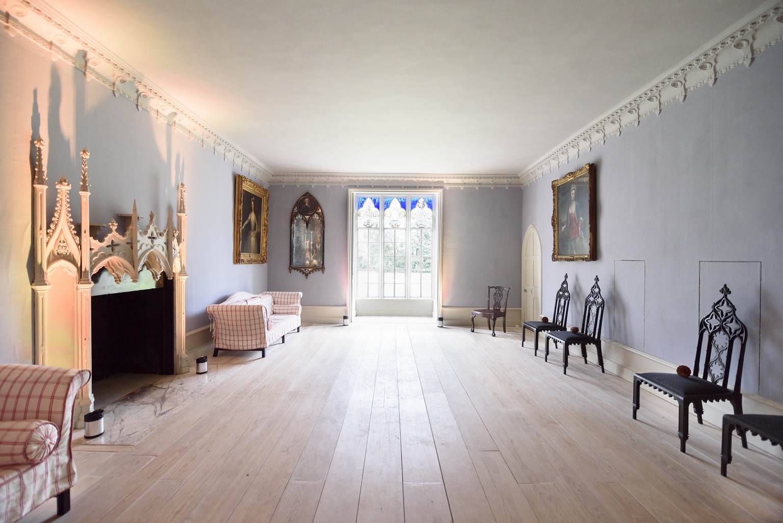 Elegant wedding venue in Strawberry Hill House with natural light for intimate gatherings.