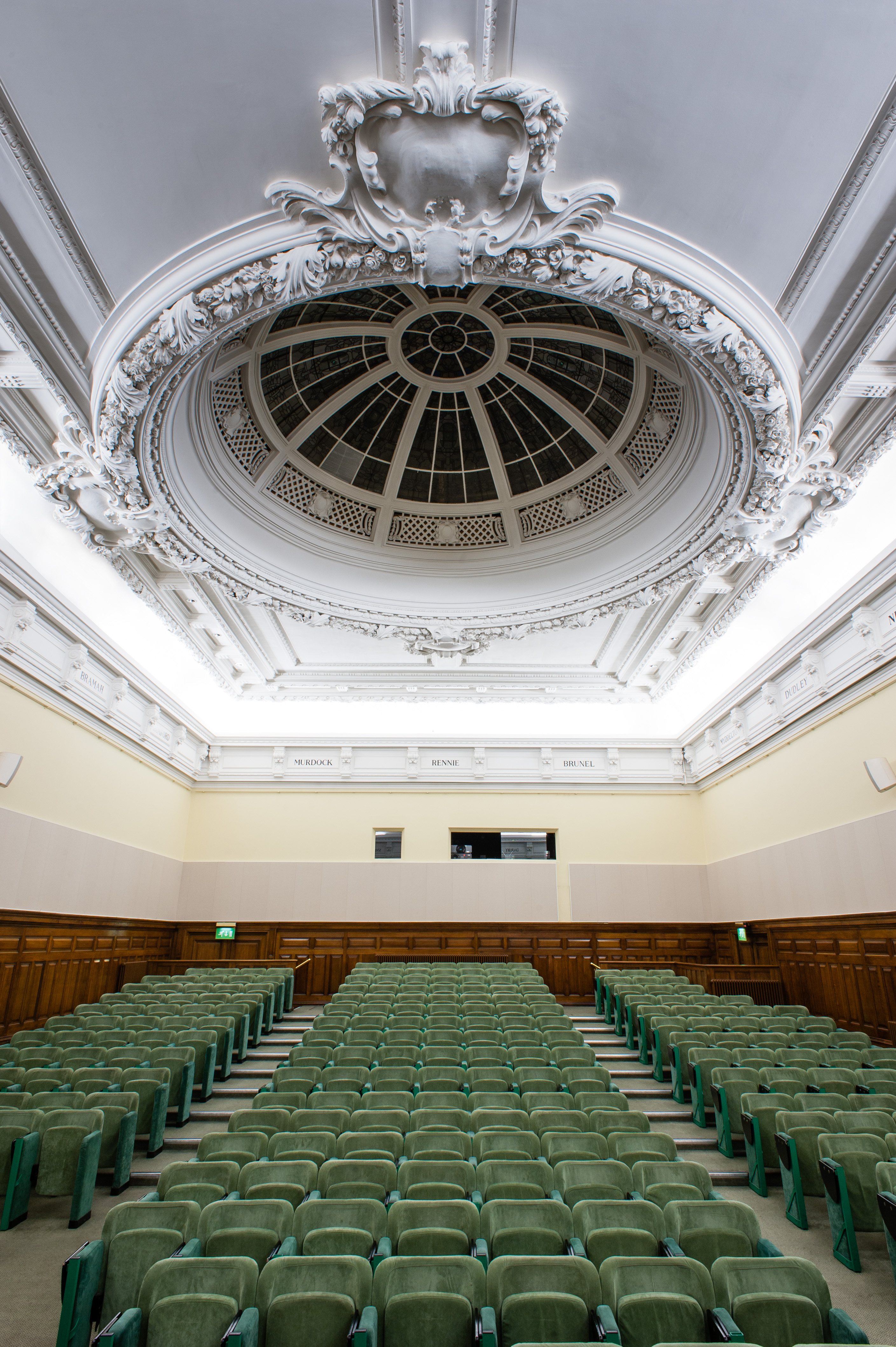 Telford Theatre gala: historic dome, elegant event space