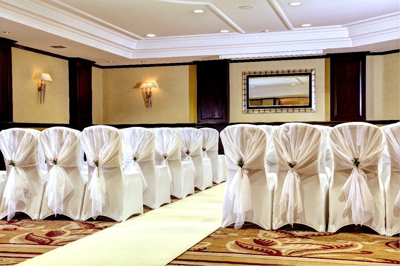 Lansdowne Suite at Edinburgh Grosvenor Hotel, elegant meeting space for conferences.