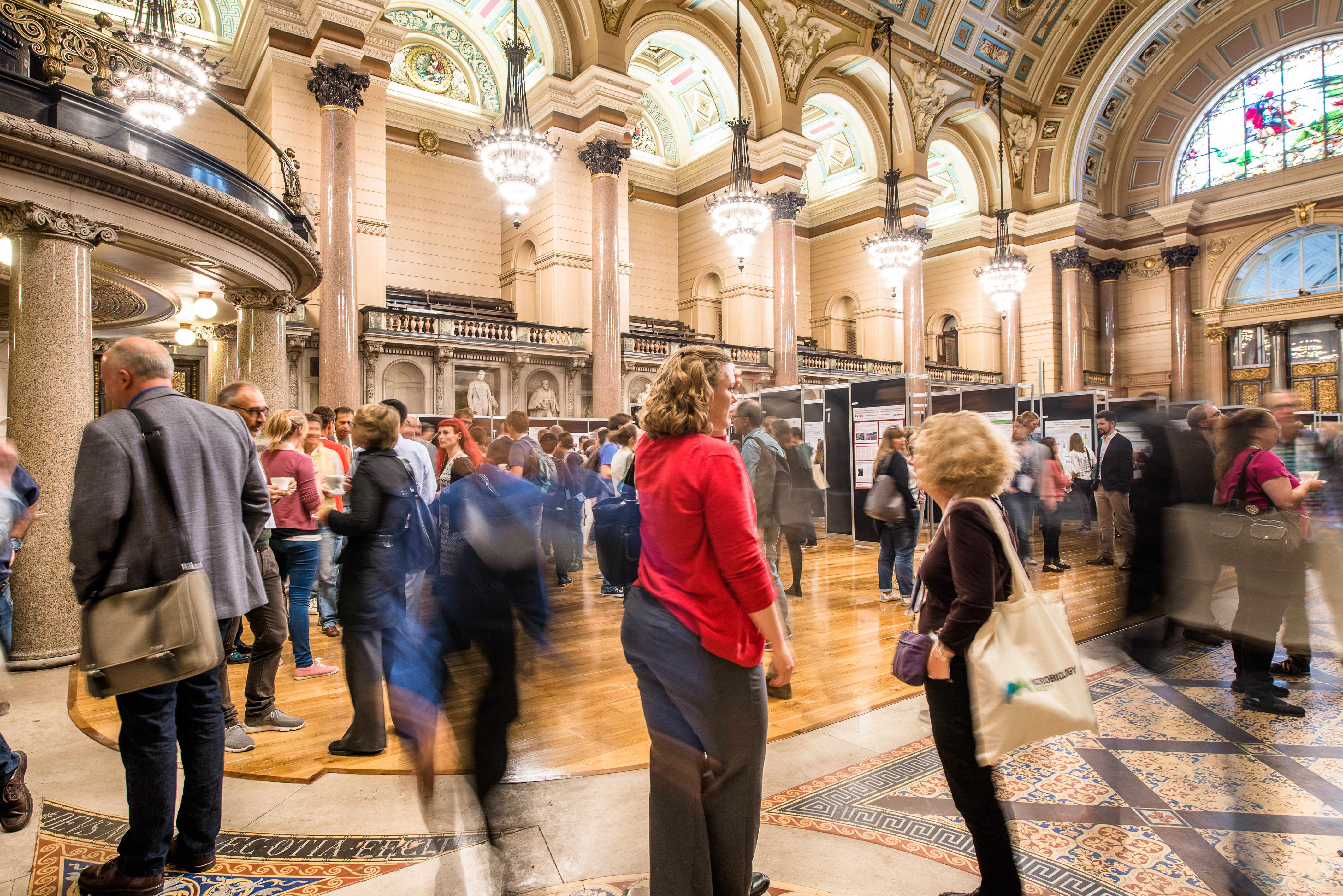 Great Hall in St George's Hall, elegant venue for conferences and exhibitions.