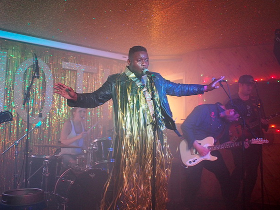 Vibrant live performance in Moth Club's Main Hall, perfect for entertainment events.