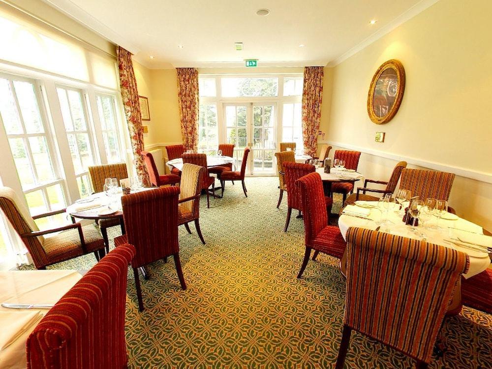 Private dining area at West Lodge Park Hotel, ideal for intimate meetings and events.