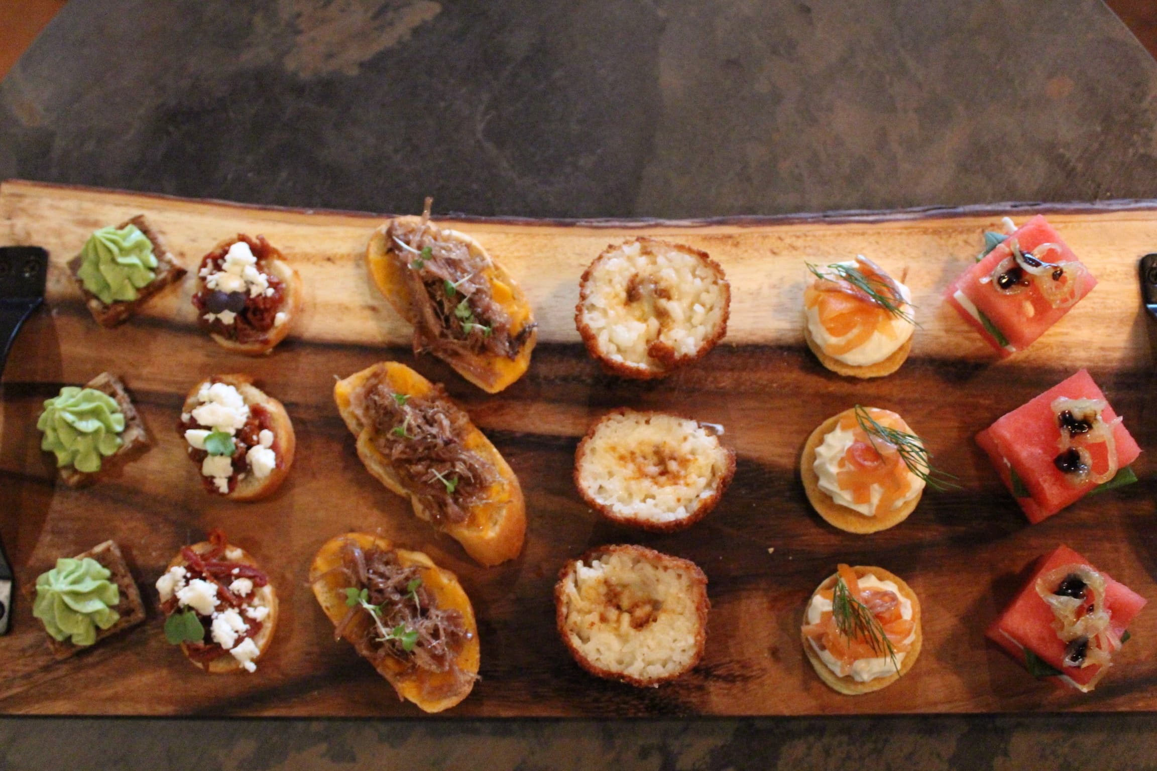 Gourmet hors d'oeuvres platter for upscale events in Suburb SW11.