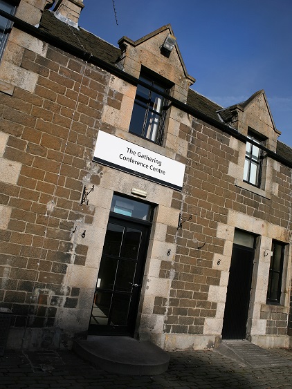 Conference center at Norton House Hotel & Spa with stone facade, ideal for meetings and events.