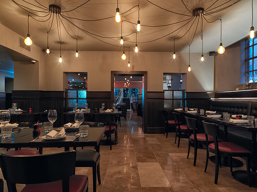 Chez Mal Brasserie in Leeds: elegant restaurant setting for intimate gatherings and corporate events.