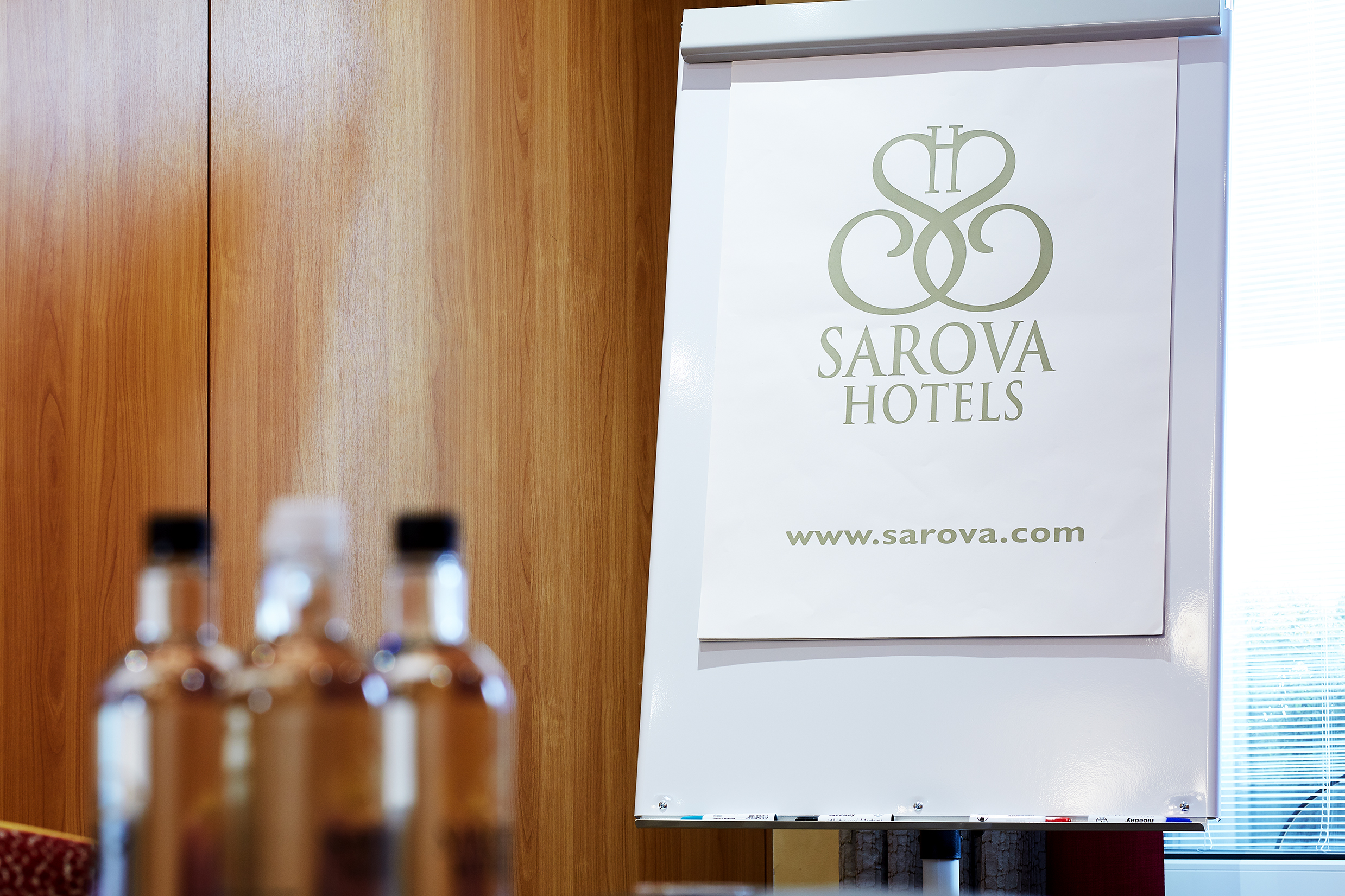 Professional meeting setup in Charles Suite, The Rembrandt, ideal for corporate events.