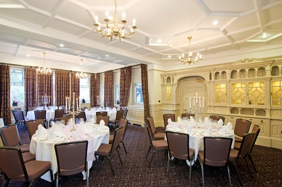 Elegant Drawing Room at Woodlands Park Hotel, perfect for formal events and gatherings.
