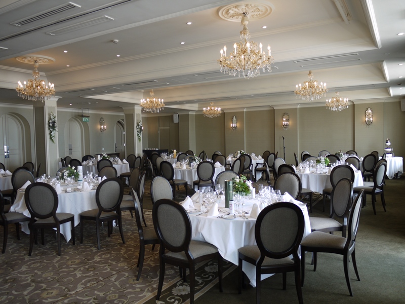 Elegant event space at L'Horizon Beach Hotel, perfect for weddings and corporate gatherings.