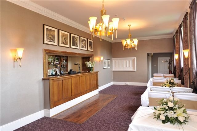 Elegant Fielden Suite at Nutfield Priory, ideal for networking events and receptions.