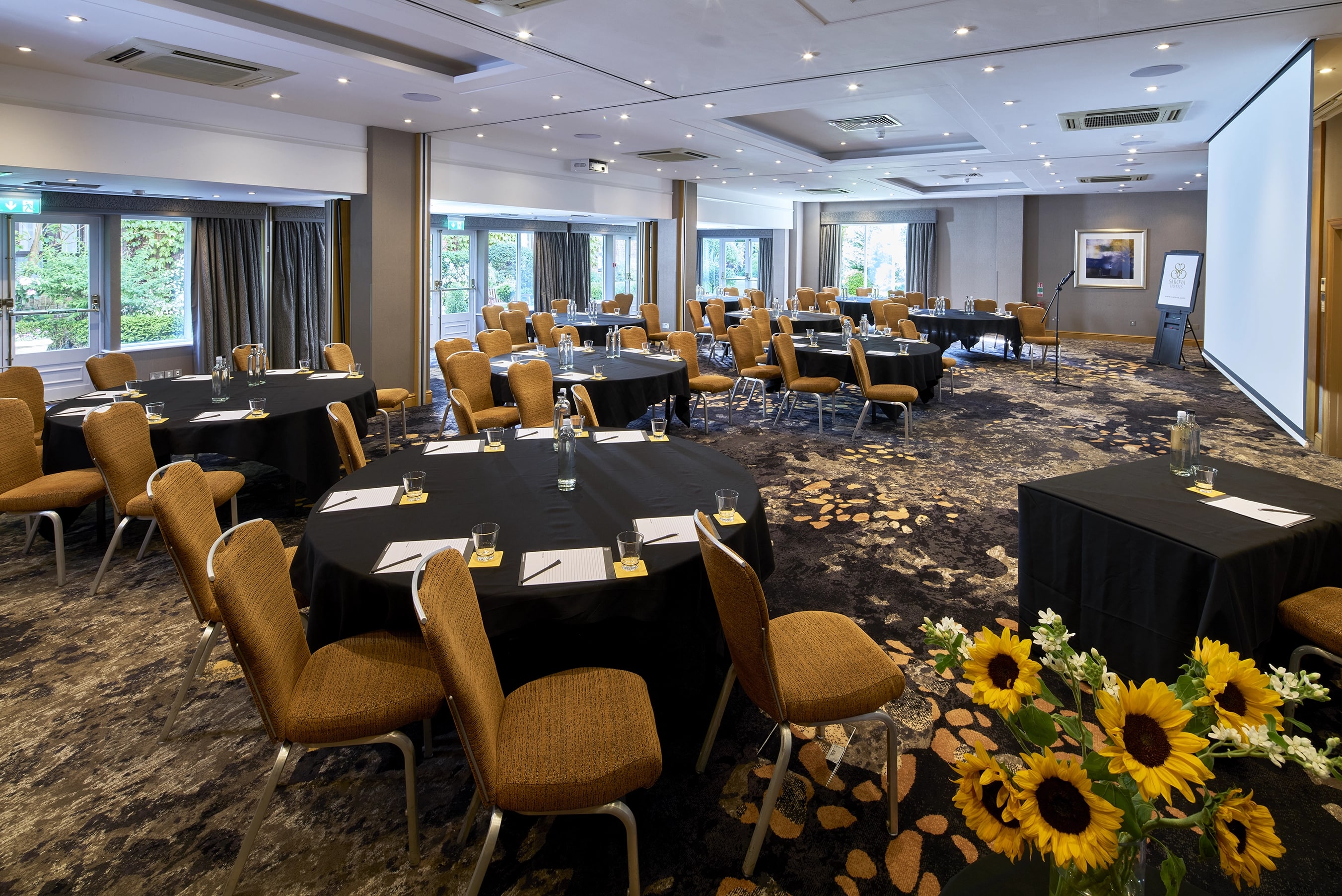Thames Suite at The Bull Hotel: bright meeting space for workshops and conferences.