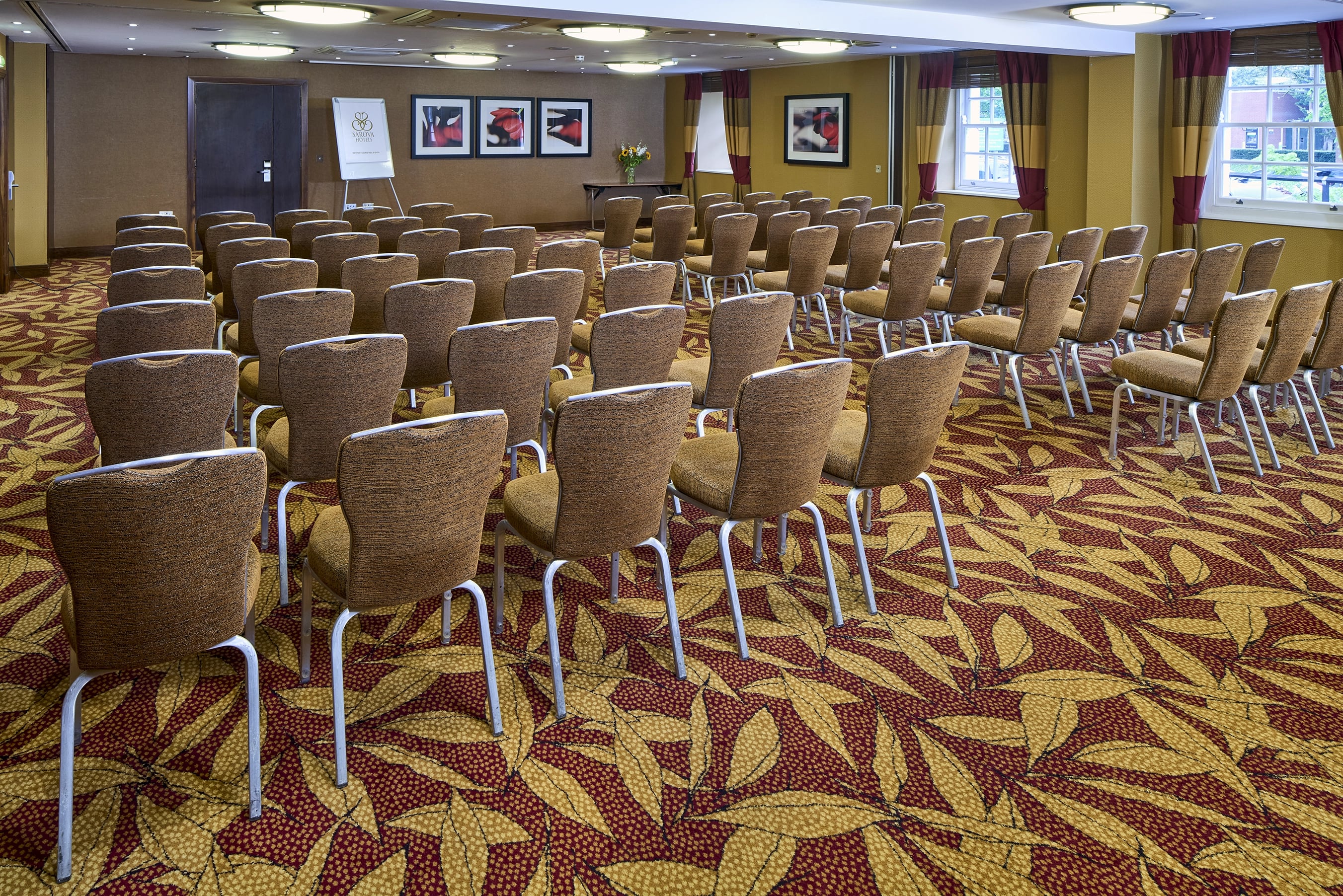 Chalfont Suite meeting room with organized seating for corporate events and seminars.