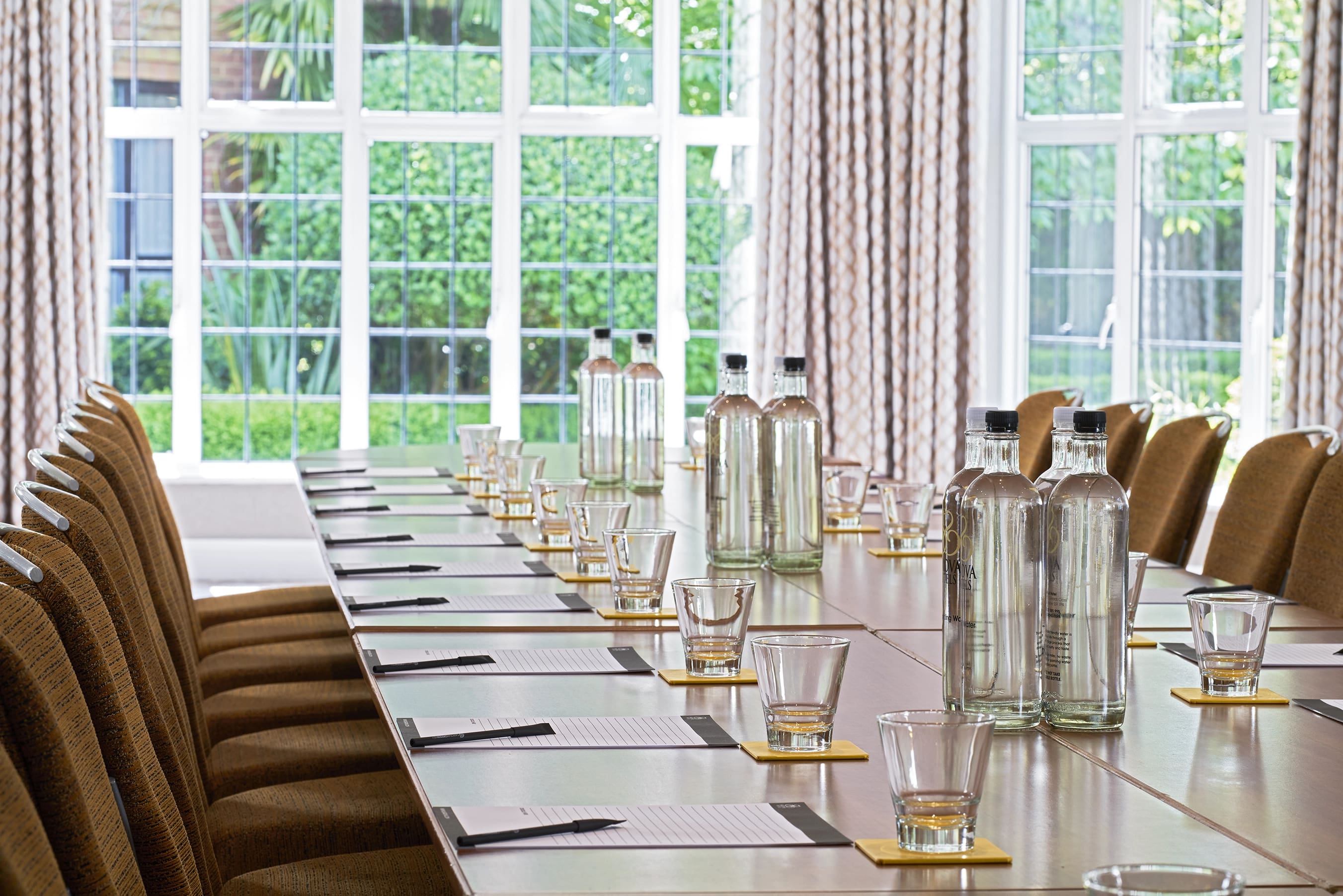 Bulstrode Suite meeting room with natural light, ideal for corporate events and brainstorming.