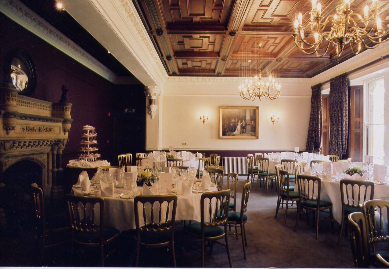 Elegant South Room at Ettington Park Hotel, perfect for weddings and corporate events.