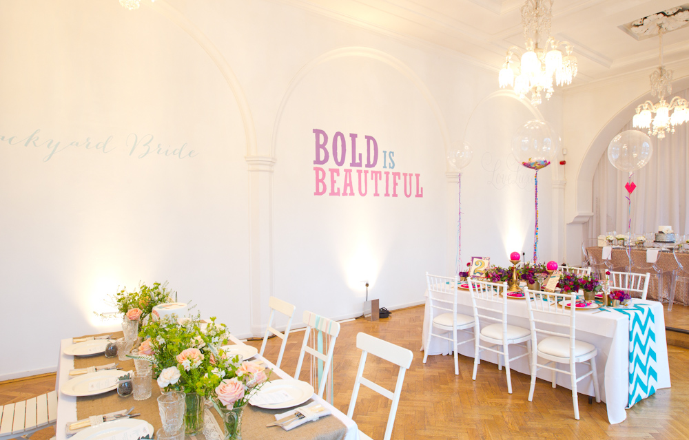 Elegant event space at One Marylebone with vibrant decor for celebrations and gatherings.