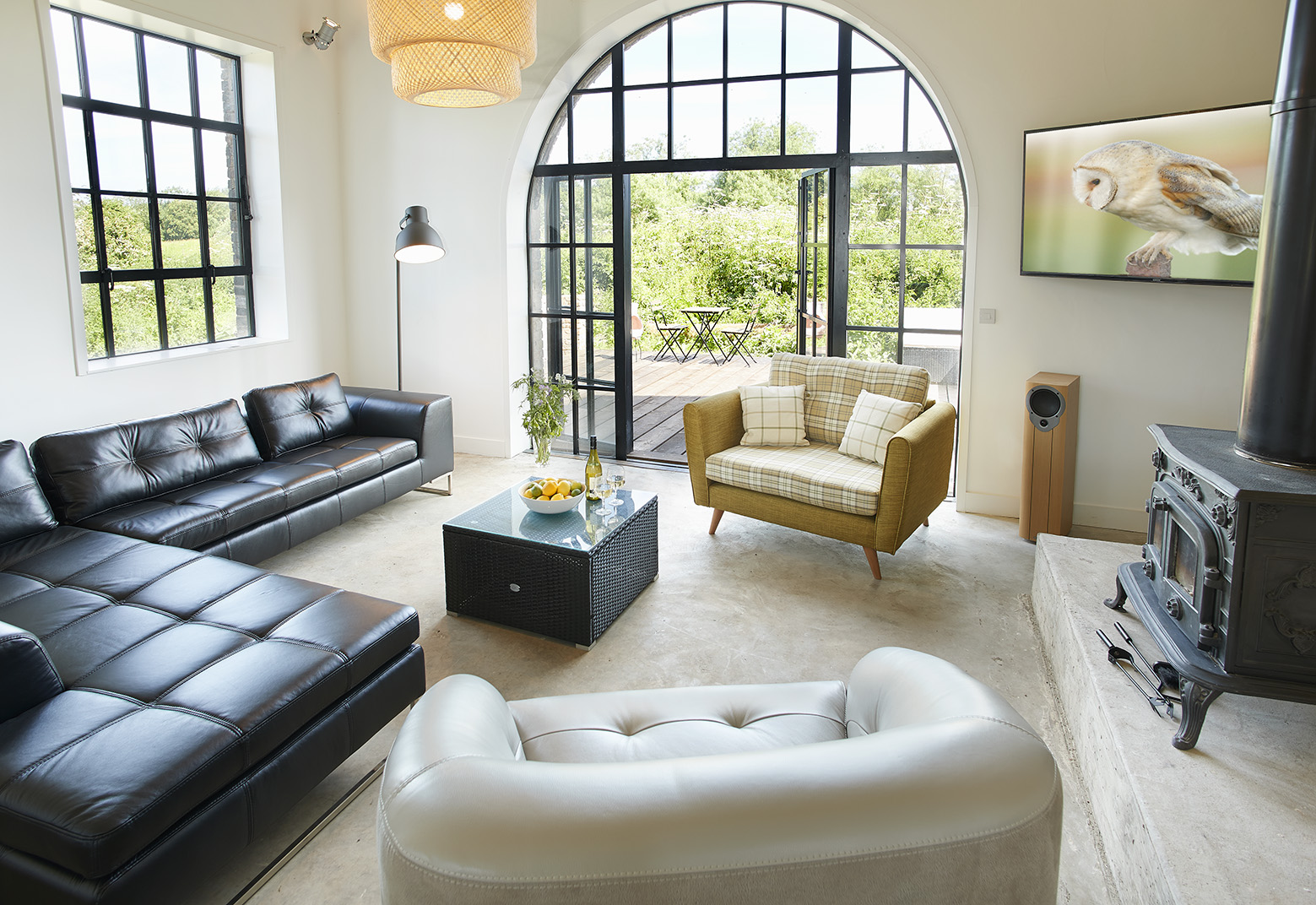 Stylish lounge at The Pumphouse, perfect for meetings and networking events.