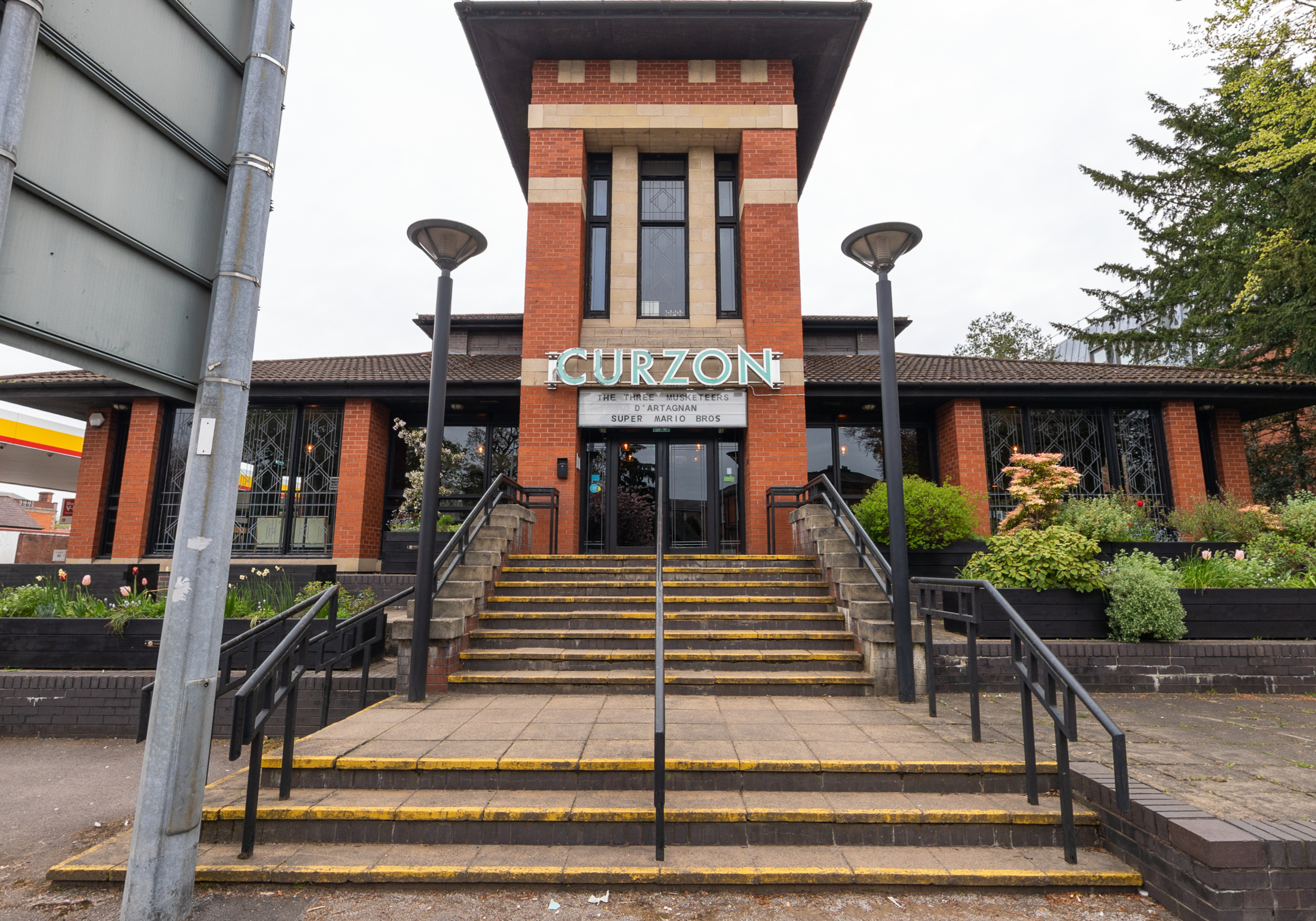 Modern venue entrance at Curzon Knutsford, ideal for events and meetings.