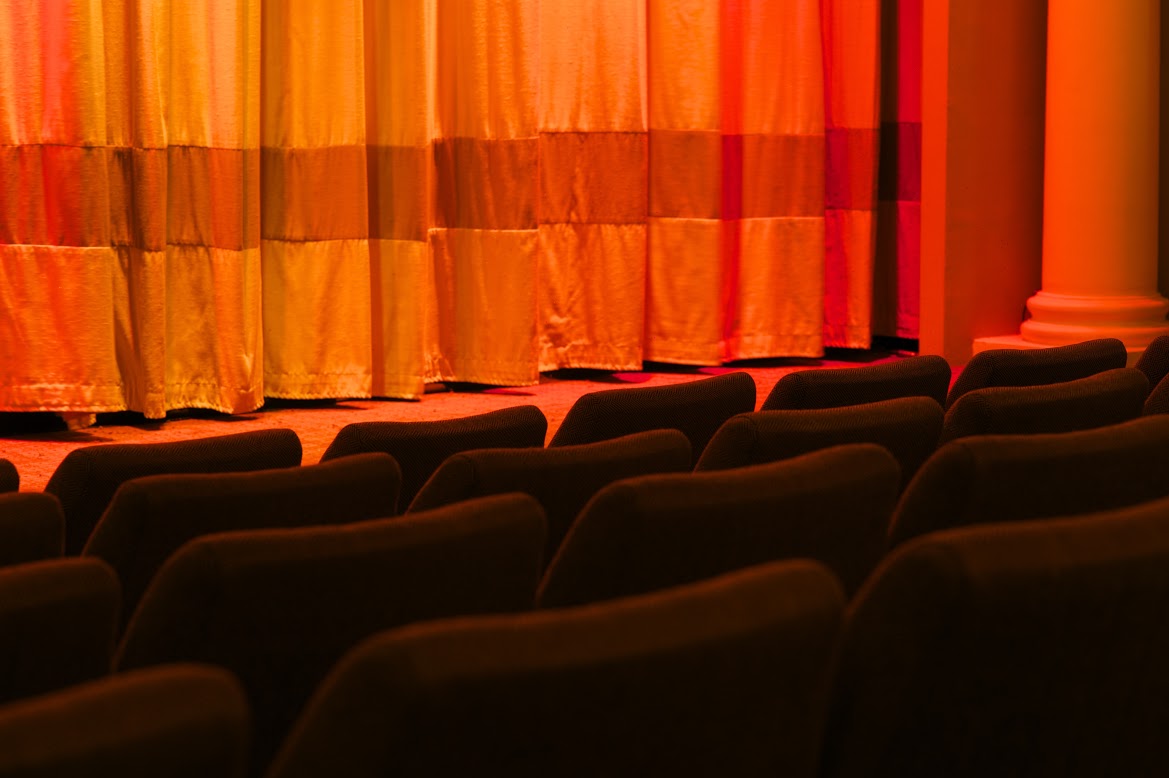 Curzon Richmond Cinema Screen One with vibrant lighting and plush seating for events.